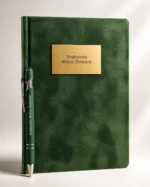 SIGNATURE Velvet - Personalizovani plišani rokovnik sa gravurom - Slika 5